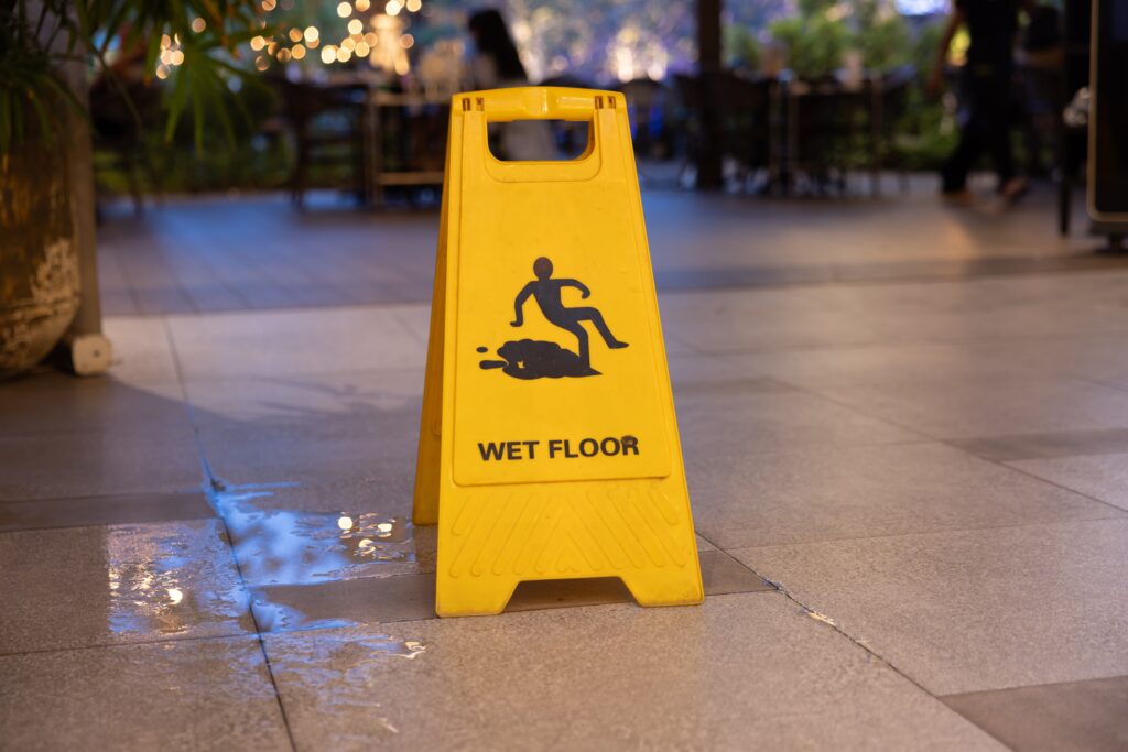 Slippery Floor