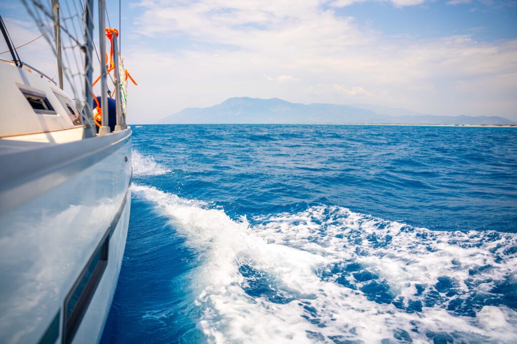 yacht sailing