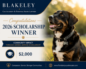Julia Pieri Wins Community Impact Through Animal Service Scholarship From Blakeley Car Accident & Personal Injury Lawyers